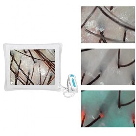 Détecteur de Peau de Follicule Pileux, 3 Modes déclairage, Diagnostic de Peau, Analyseur de Cheveux, Imagerie Claire, écran 