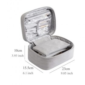 Cosmetic Bag Travel Organizer Women Multifunction Waterproof Toiletries Storage Pouch Makeup Package Case Toiletry Kit Color