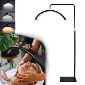 BTZHY Lampe dextension de Cils, Lampe de Cils Demi-Lune à LED, kit déclairage de beauté à intensité Variable pour Extension