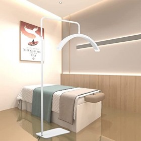 Lampe de maquillage à lumière de cils à LED, lampe de beauté demi-lune, lampe de tatouage à intensité variable 3200-5600k 40w