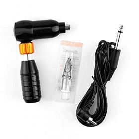 FEER Machine de Tatouage Hybride à Moteur Rotatif Silencieux réglable en Forme de L Tatouage Professionnel en Forme de L avec