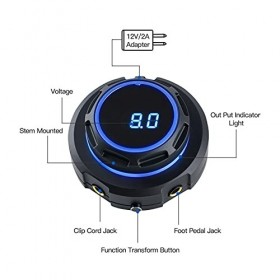 Générique Tatouage Pistolets de Tatouage Rotary Ajustable Machines dalliage Cadre OLED TOUTOINE Tattoo PLAFFICHE PORTATEUR D