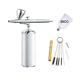 Stylo Vaporisateur à Double Action Kit de compresseur daérographe pour Ongles faciaux Silencieux Art Design Foundation Make 