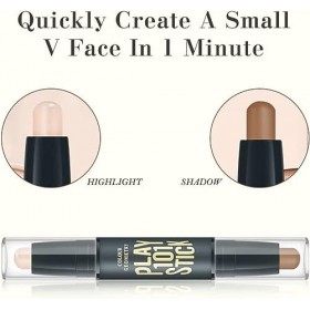 Illuminateur Contouring,Contouring Stick,Bâton Surligneur,Makeup Contouring,Illuminateur Contouring,Contouring Maquillage,Cor