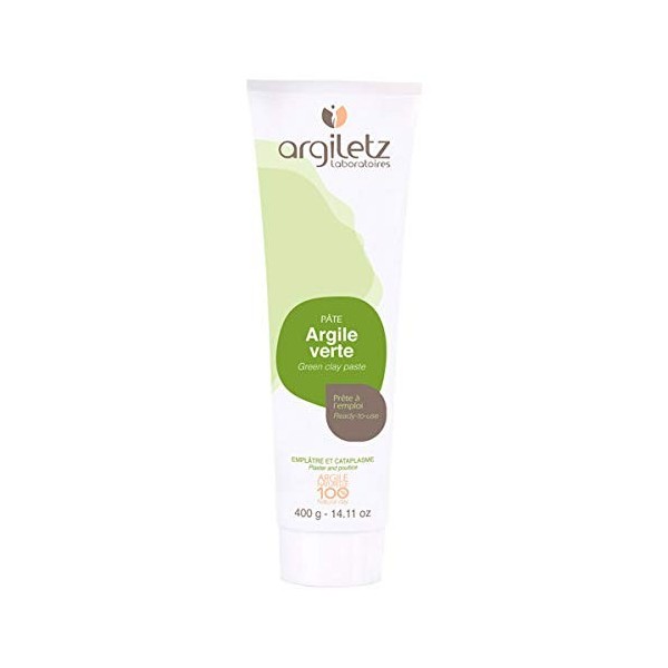 ARGILETZ - Tube Argile Verte Prête À LEmploi 400G