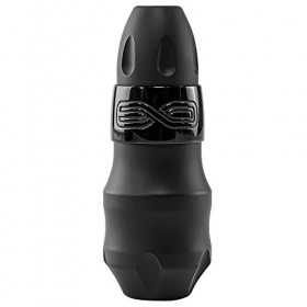 FK Irons - Stylo machine à tatouer rotatif modulaire EXO – Unité Black Ops Solo 2,5 mm – Connexion RCA et batterie sans fil