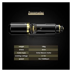 EODUDOS Machine à Tatouage Pistolet Machine à Tatouage Professionnel pour Aiguilles de Cartouche Fournitures de Tatouage Maqu