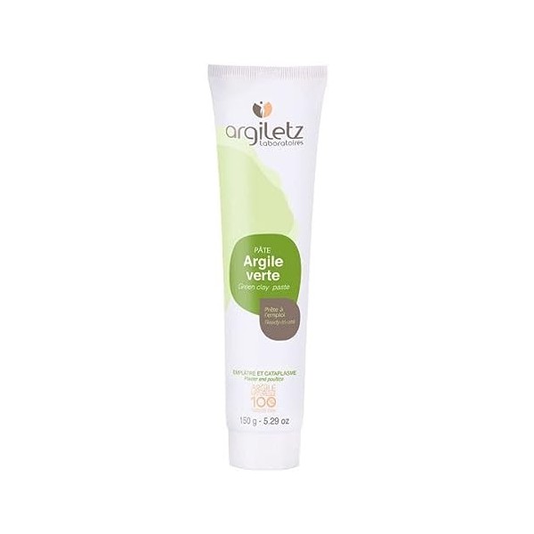 ARGILETZ - Tube Argile Verte Prête À LEmploi 150G - Lot De 2