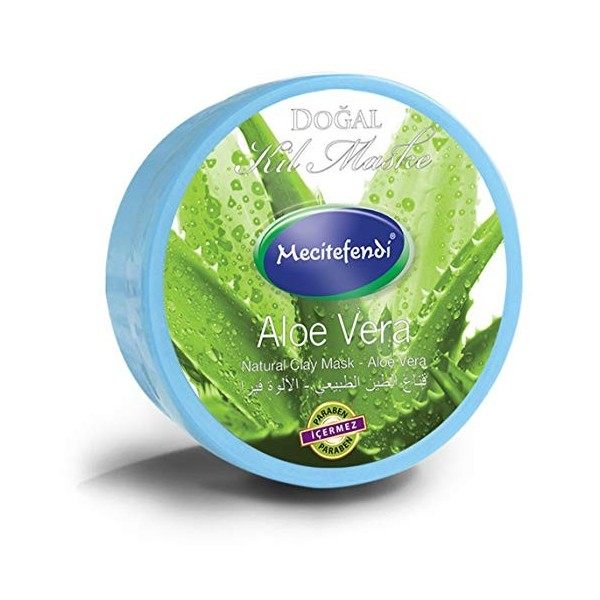 Argile Naturel Verte 200 ml à lAloe Vera sans parabène Prête à lemploi 100% naturelle