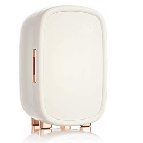 HMTE Beauty Makeup Mini Réfrigérateurligent Stockage de partition de Conservation à température constante Blanc 