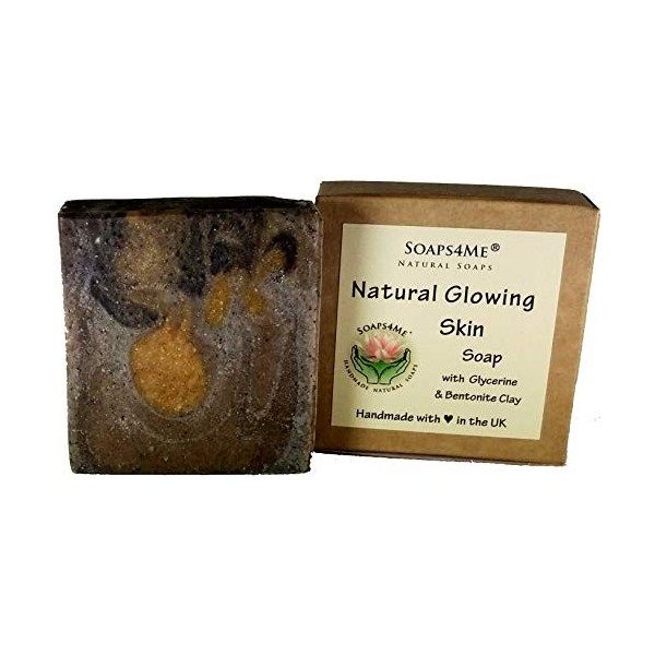 Savon naturel fait main Soaps4me - Glycérine - Argile bentonite - Argile kaolin - Argile verte - Baie daçai - Beurre de kari