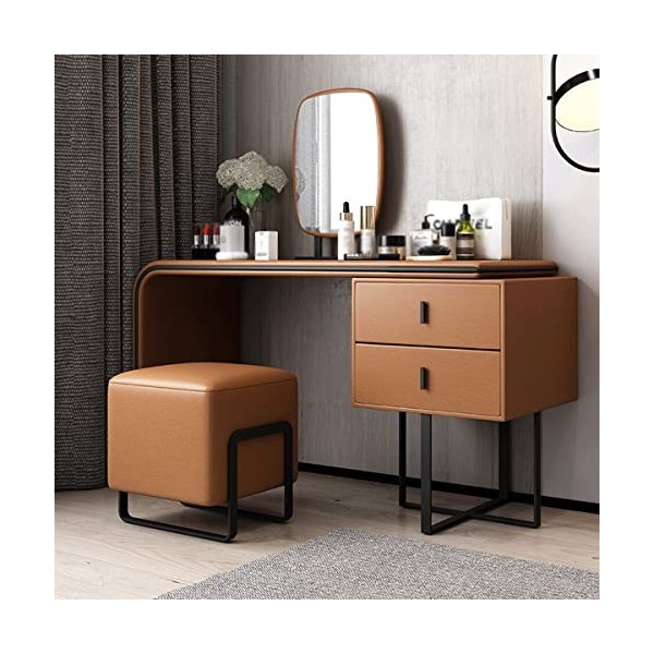 Générique Tables de Manucure,Table de Maquillage Grande Capacité,Coiffeuses de Chambre Dadulte Style Minimaliste Moderne,ave