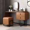 Générique Tables de Manucure,Table de Maquillage Grande Capacité,Coiffeuses de Chambre Dadulte Style Minimaliste Moderne,ave