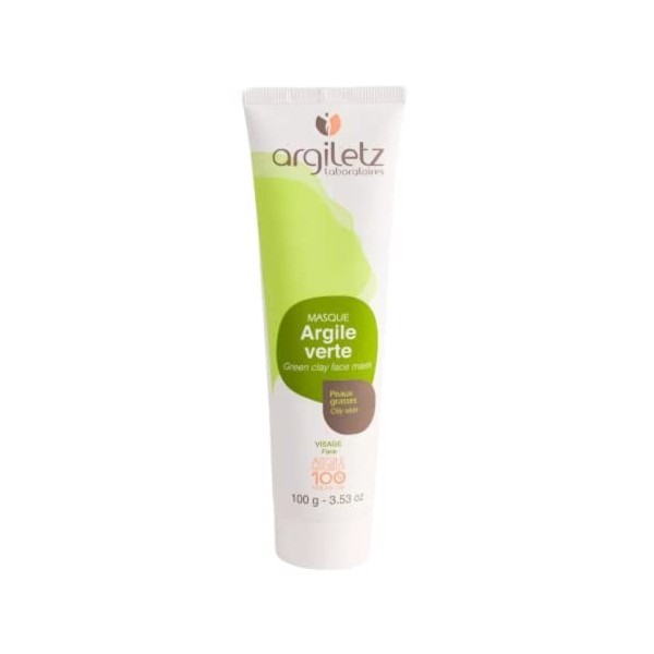  ARCILIA Argiletz - Masque dArgile Verte - Tube de 100 g - Soin beauté