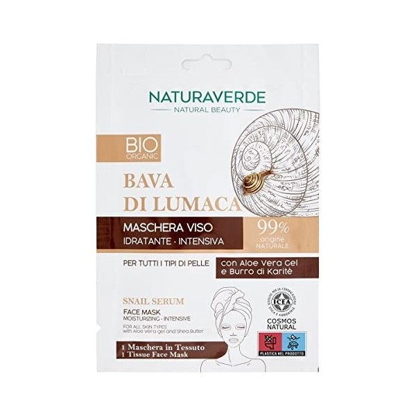 Naturaverde Bio Baca de Caracol Masque facial