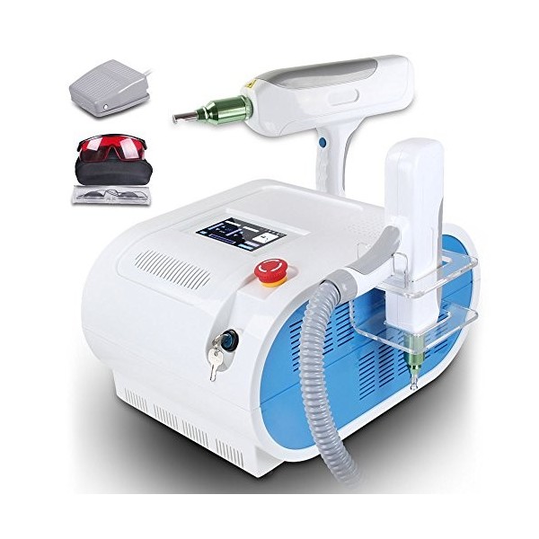 Tatouage sourcils Tattoo épilation machine Q interrupteur avec lumière rouge 1 an garantie Elitzia ETLS50V