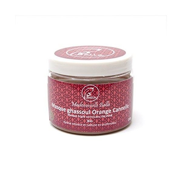 Balla - Masque Rhassoul Ghassoul orange/cannelle Bio 200g