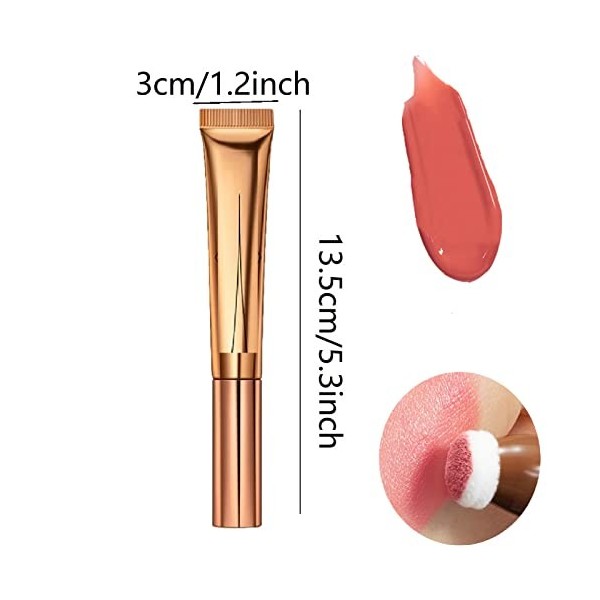 Fard à Joue Stick,Bâton Surligneur Blush,Beauty Wand Blush Stick,Fard À Joue Stick Multifonctionnel,Contouring Creme,Contouri