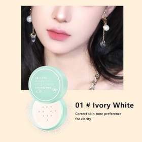 Poudre fixatrice pour le visage | Poudre sèche libre longue durée,Cadeaux doutils de maquillage à texture légère pour la Sai