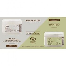 NAJEL Argile Blanche en Poudre - Lot de 4