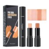 Lovelycat Highlighter stick Contouring stick Concealer contou Dual 2 en 1 maquillage Concealer Contour Cream set maquillage c