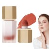 Blush pour les joues | Maquillage pour le visage Blush Cosmétiques Liquid Blush Stick Contour Stick,Maquillage du visage natu