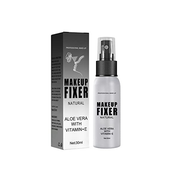 Spray Fixant Maquillage Mat, Fixateur de Maquillage Poudres de Finition Et Fixateurs 30ml Setting Spray Makeup Longue Tenue C