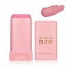 Cream Blush Stick,Multi-Use Blush Stick,Cream Blush Makeup for Cheeks,Cheeks Make Up Blush,Velvet Matte Texture Blush Face St