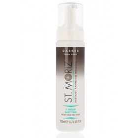 St Moriz Instant Self-Tanning Mousse 1 Hour Fast Tan Darker Than Dark 200ml