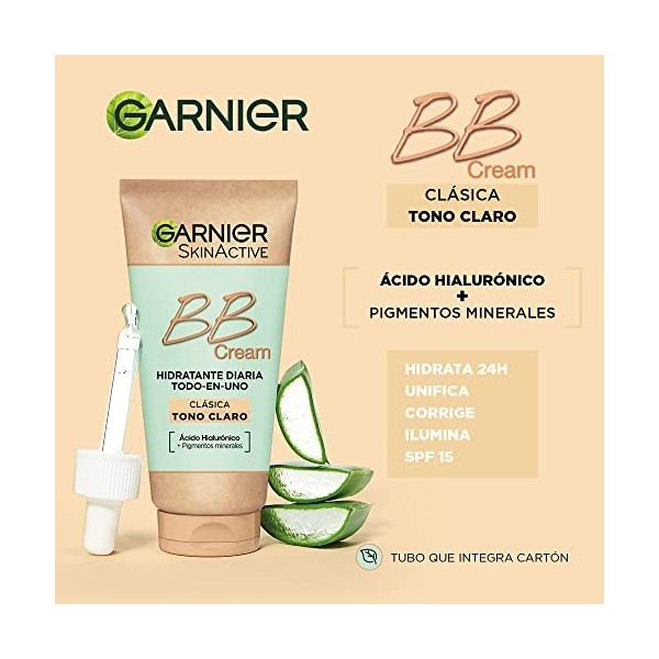 Garnier Crème hydratante effet maquillant Skin Naturals Bb Cream 16382