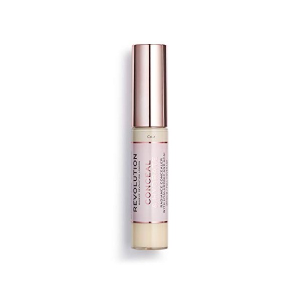 Makeup Revolution, Correcteur de teint et hydratation, C0.2, 13ml