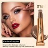 Contouring Stick Contouring Creme, Stick, Bâton Surl, Bâton Surligneur Liquid, Crème Pour Les Joues,Contouring Visage MaquFar