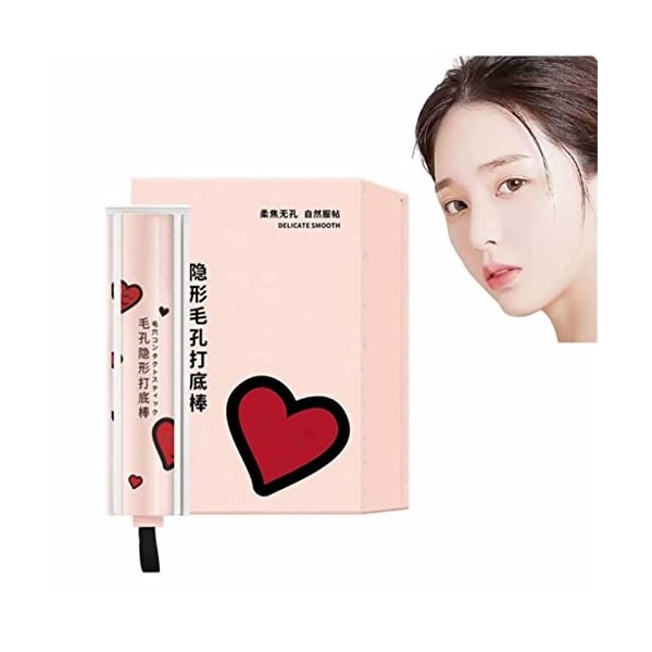 Invisible Pore Primer Stick,2023 New Magical Pore Eraser Waterproof Face Primer Stick,Matte Priming Makeup Blur Stick,Hydrati