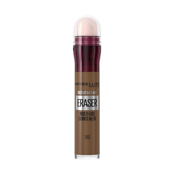 Maybelline New York Crayon de masquage instantané anti-âge anti-cernes avec micro-applicateur anti-âge n°149 Bronze profond 6