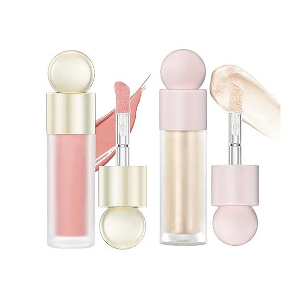 Ofanyia Liquid Blush, Soft Cream Blush Face Makeup, Moisturizing Lightweight Blendable Feel, Natural-Looking, Easy to Blend S