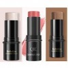KTouler 3 couleurs de contour, surligneur de contour, bâton de maquillage, rouge à la crème, blush, bronzer, ombre à éclairci