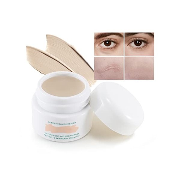 Boobeen Concealer Cream Full Coverage - Skin Concealer Have Natural and Beige pour les cicatrices, les bleus et la couverture