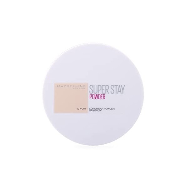 Maybelline New York - Poudre Compacte Matte Waterproof Super Stay 24H - Ivoire 10 