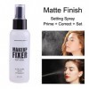 HEITIGN 100ml Spray Fixateur de Maquillage Spray Fixateur de Maquillage Hydratant Longue Durée