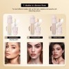 Liquid Highlighter Makeup 3pcs Liquid Highlighter Makeup Face Highlighter Face Highlighter Bronzer Makeup Stick Highlighter H