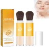 PICKX SPF50 + poudre en poudre pour ruban lisse poudre de maquillage SPF 50 huile contrôlée mat naturel longue durée légère e