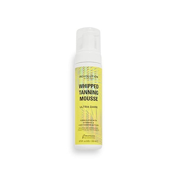 Makeup Revolution, Whipped Tanning Mousse, Mousse de Bronzage, Light/Medium, 200ml