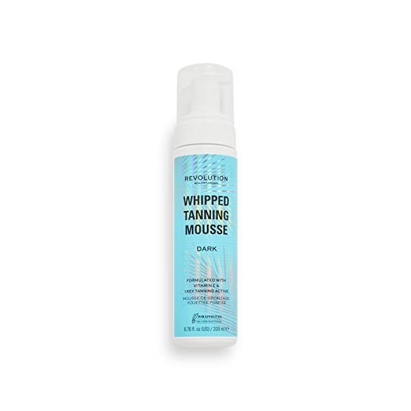 Makeup Revolution, Whipped Tanning Mousse, Mousse de Bronzage, Light/Medium, 200ml