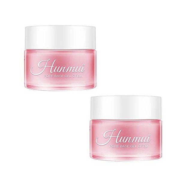 HGGG 30ML Hunmui Face Primer,Hunmui Pore Base Gel Cream, Facial Moisturizer Magical Perfect Base Cream,Pore Base Gel Cream In