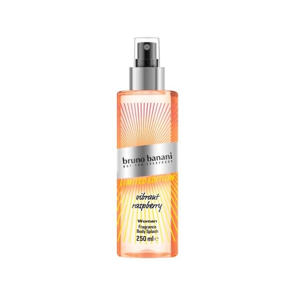 Bruno Banani Fragrance Woman Limited Edition 2022 Body Splash Spray pour le corps avec parfum oriental fruité pour femme 250 