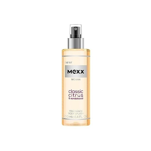 Mexx Woman Classic Citrus &Sandalwood Fragrance Body Splash pour femme 250ml