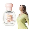 léger, Brume ée transparente en forme dours de 25 ml avec floral fruité, Brume corporelle ée pour femmes positives et dynami