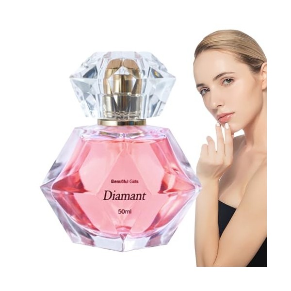 Brume ée pour femmes - Brume ée Femmes | aux phéromones de 50ml, avec bouteille élégante, floral longue durée, cadeau pour fe