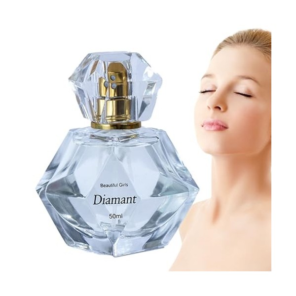 Brume ée pour femmes - Brume ée Femmes | aux phéromones de 50ml, avec bouteille élégante, floral longue durée, cadeau pour fe