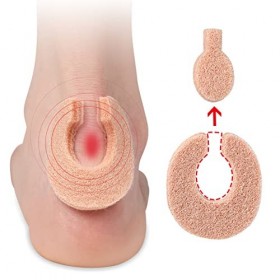 Coussinets de Maïs en Feutre, Absorption de la Sueur 24 Pièces Coussins de Callosités en Feutre Soulageant la Douleur pour la